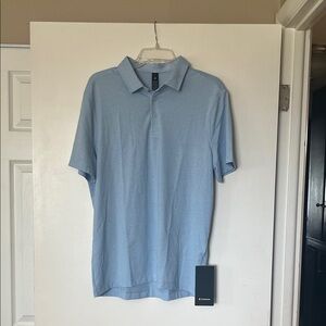 lululemon athletica Sky Blue Men's Polo